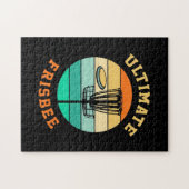 Disk Golf Ultimate Frisbee Puzzle (Horizontal)