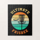 Disk Golf Ultimate Frisbee Puzzle (Vertikal)