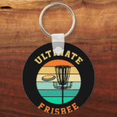 Disk Golf Ultimate Frisbee Schlüsselanhänger (Vorderseite)