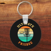 Disk Golf Ultimate Frisbee Schlüsselanhänger (Vorderseite)