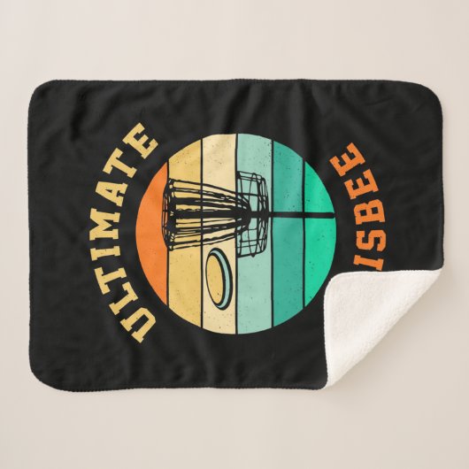 Disk Golf Ultimate Frisbee Sherpadecke (Vorderseite (Horizontal))