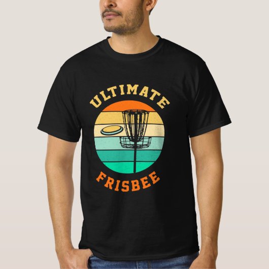 Disk Golf Ultimate Frisbee T-Shirt (Vorderseite)