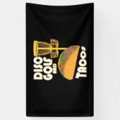 Disk Golf und Tacos Banner (Vertikal)
