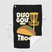 Disk Golf und Tacos Golfhandtuch (Insitu)