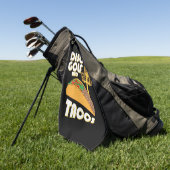 Disk Golf und Tacos Golfhandtuch (Gras)