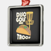 Disk Golf und Tacos Ornament Aus Metall (Links)