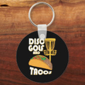 Disk Golf und Tacos Schlüsselanhänger (Vorderseite)