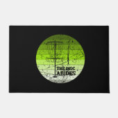 Disk Golf Vintag Fußmatte (Vorderseite)