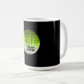Disk Golf Vintag Kaffeetasse (VorderseiteRechts)