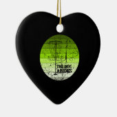 Disk Golf Vintag Keramik Ornament (Rechts)