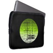 Disk Golf Vintag Laptopschutzhülle (Vorne Rechts)