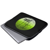 Disk Golf Vintag Laptopschutzhülle (Vorne Knopf)
