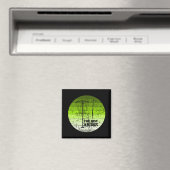 Disk Golf Vintag Magnet (In Situ (Geschirrspüler))