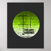 Disk Golf Vintag Poster (Vorne)