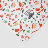 Disk Golf Weihnachtsfeiertag Seidenpapier (Ausschnitt)