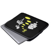 Disk Golf Woods Disk Golfer-Geschenk Laptopschutzhülle (Vorne Knopf)