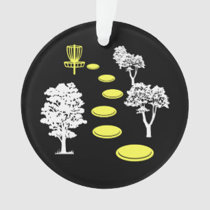 Disk Golf Woods Disk Golfer-Geschenk Ornament