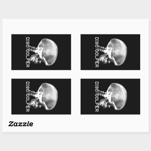 Disk Golf X ray Aufkleber (Blatt)