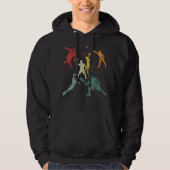 Disk Golfer Retro Hoodie (Vorderseite)