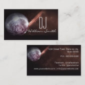 Disk Jockey/DJ-Visitenkarte Visitenkarte (Vorne/Hinten)