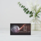 Disk Jockey/DJ-Visitenkarte Visitenkarte (Stehend Vorderseite)