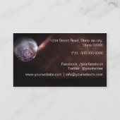 Disk Jockey/DJ-Visitenkarte Visitenkarte (Rückseite)