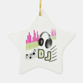 DISK JOCKEY KERAMIK ORNAMENT (Vorne)