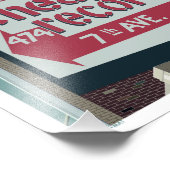 Disk-O-Mat 8" x 10" Original Digital Art Print Fotodruck (Ecke)