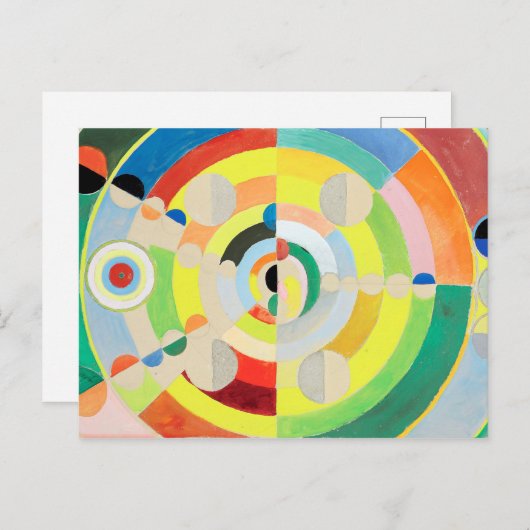 Disk-Relief | Robert Delaunay | Postkarte (Vorne/Hinten)