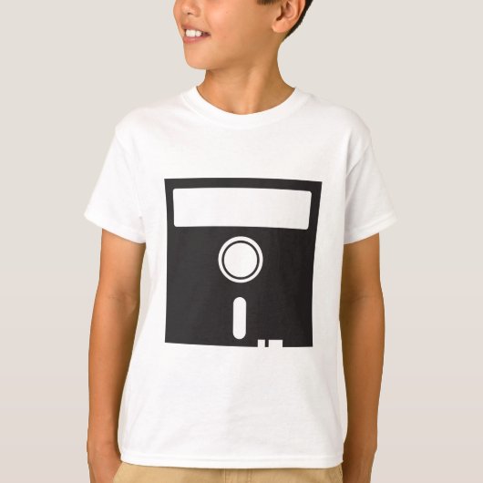 Diskette für alten Computer T-Shirt (Vorderseite)