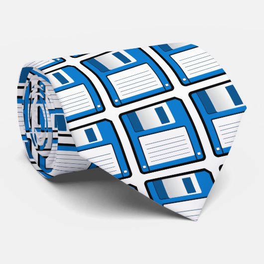 Diskette Krawatte (Gerollt)