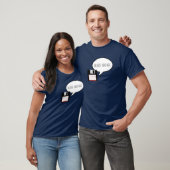 Diskette sagt großen Daten-T - Shirt (Unisex)