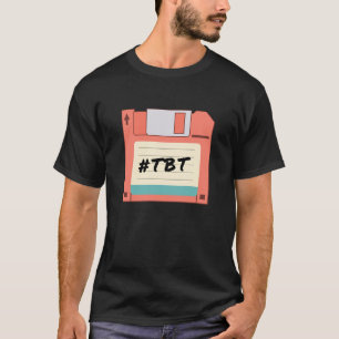 Diskette Throwback Thursday TBT Retro Geek T-Shirt