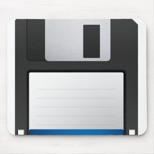 Diskettecomputer-Mausunterlage Mousepad (Vorne)