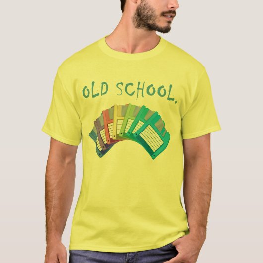 Disketten der alten Schule T-Shirt (Vorderseite)