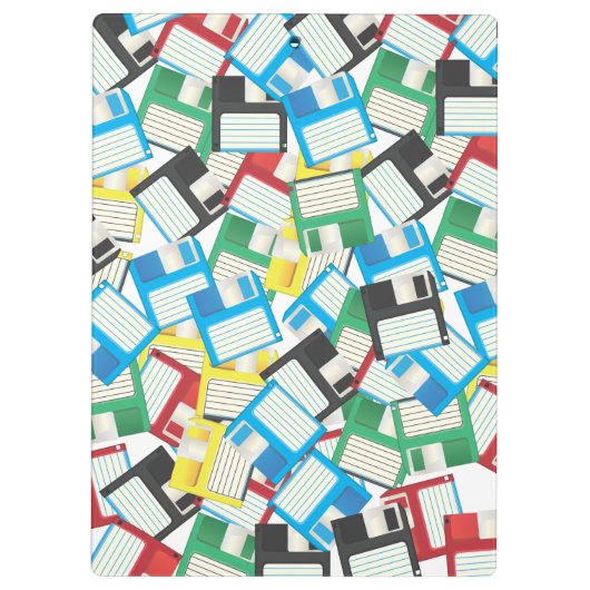 Disketten Klemmbrett (Rückseite)