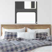 Disketten Leinwanddruck (Insitu (Schlafzimmer))