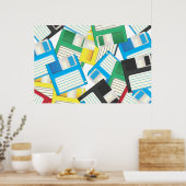 Disketten Poster (Küche)