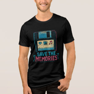 Disketten-Revival: Bewahre die Erinnerungen Tri-Blend Shirt