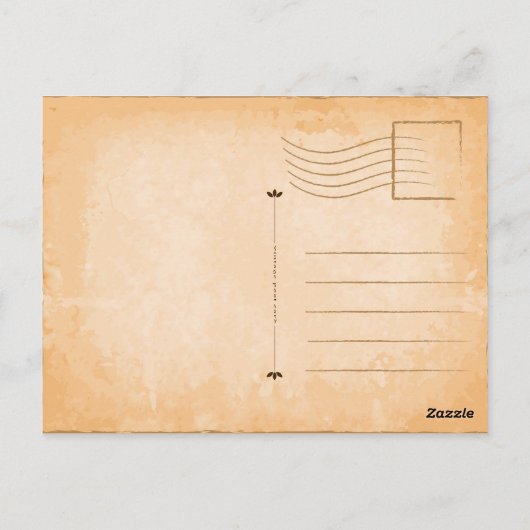 Diskettenbeutel Postkarte (Rückseite)