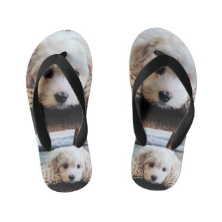Diskettendesign spiegeln kinderbadesandalen