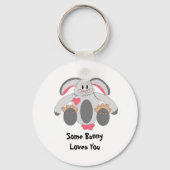 Diskettenhubbit mit Sprichwort Schlüsselanhänger (Vorderseite)