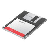 Diskettenlaufwerk Notizblock (Rotiert)