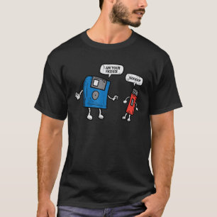 Diskettenlaufwerk USB-Laufwerk im Computer für Ihr T-Shirt