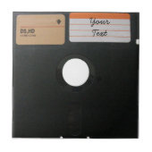 Diskettenstapel Fliese (Vorderseite)