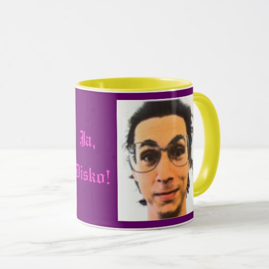 Disko Tasse (VorderseiteRechts)
