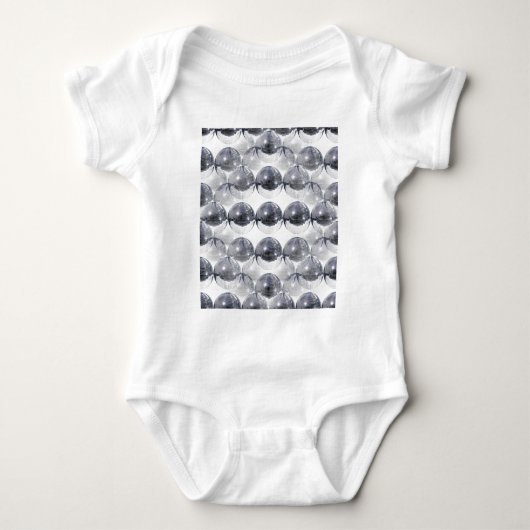 Diskoball Baby Strampler (Vorderseite)
