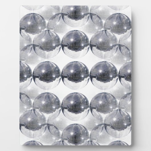 Diskoball Fotoplatte (Vorderseite)