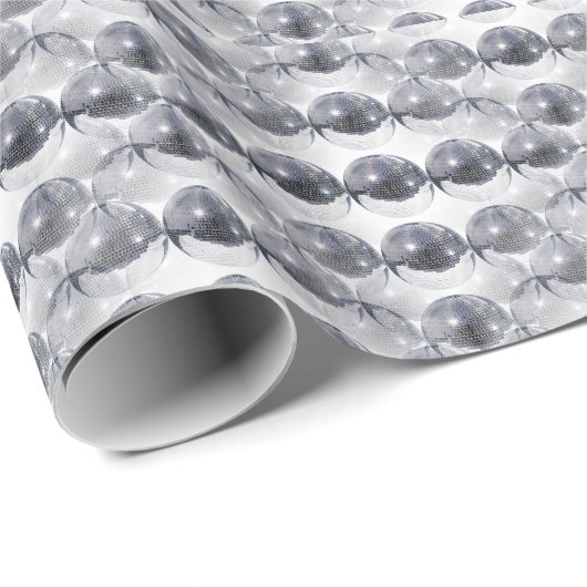 Diskoball Geschenkpapier (Rolleneckpunkt)