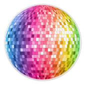 Diskoball Keramikknauf (Vorderseite)